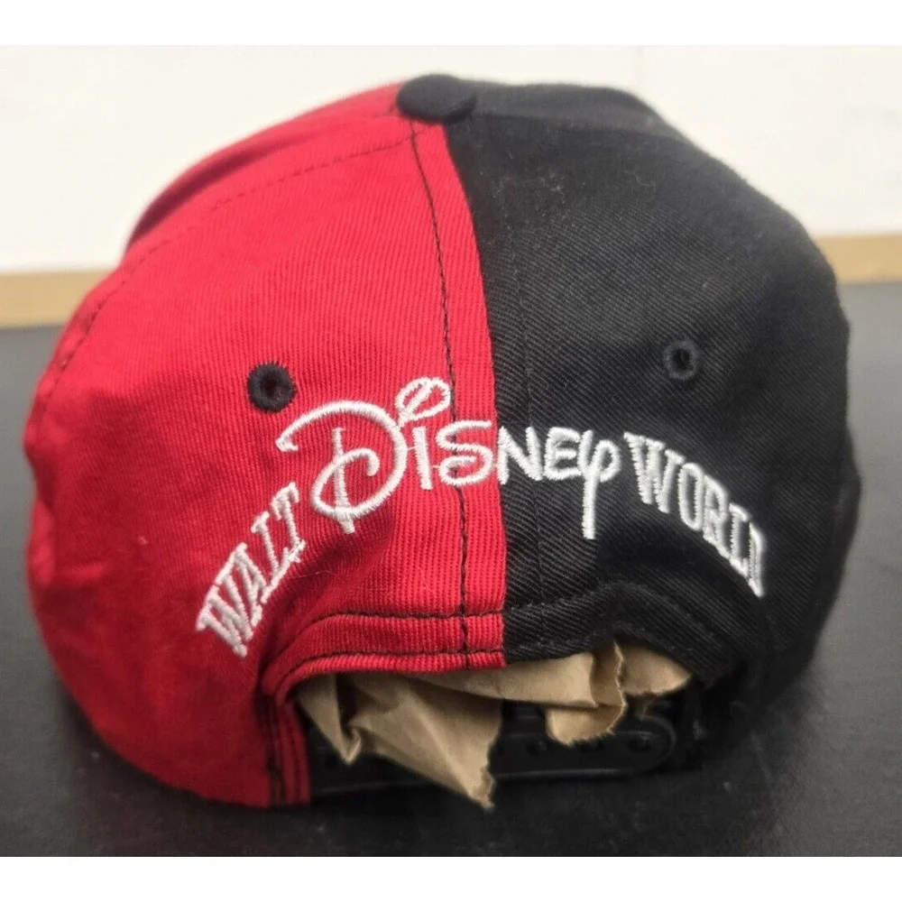 Vtg 1997 Walt Disney World Hat Mickey Mouse Kids One Size Snapback Cap
